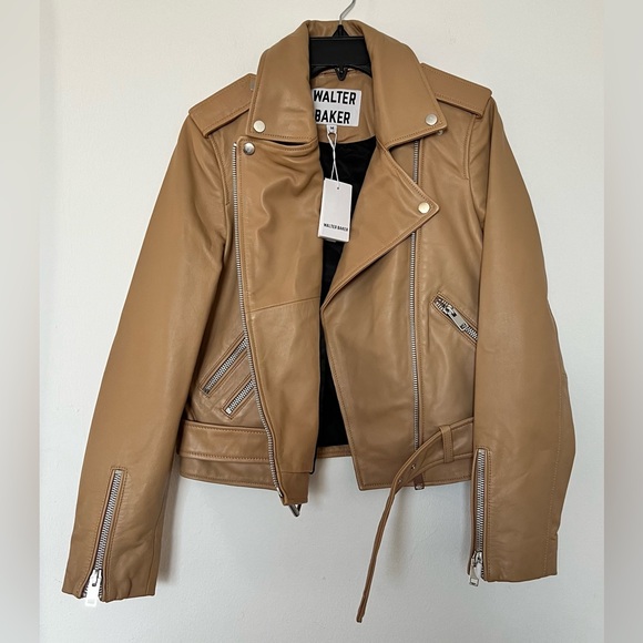🔥🔥🔥Walter Baker Leather Moto women’s jacket - Picture 5 of 5